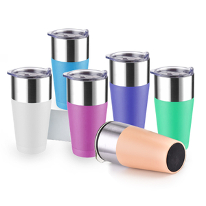 स्टेनलेस स्टील डबल-वॉल टम्बलर शीतकालीन उपहार 20oz