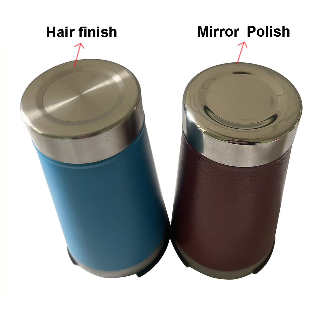 थोक ओपनर के साथ ठंड पुन: प्रयोज्य धातु बीयर मग रखें