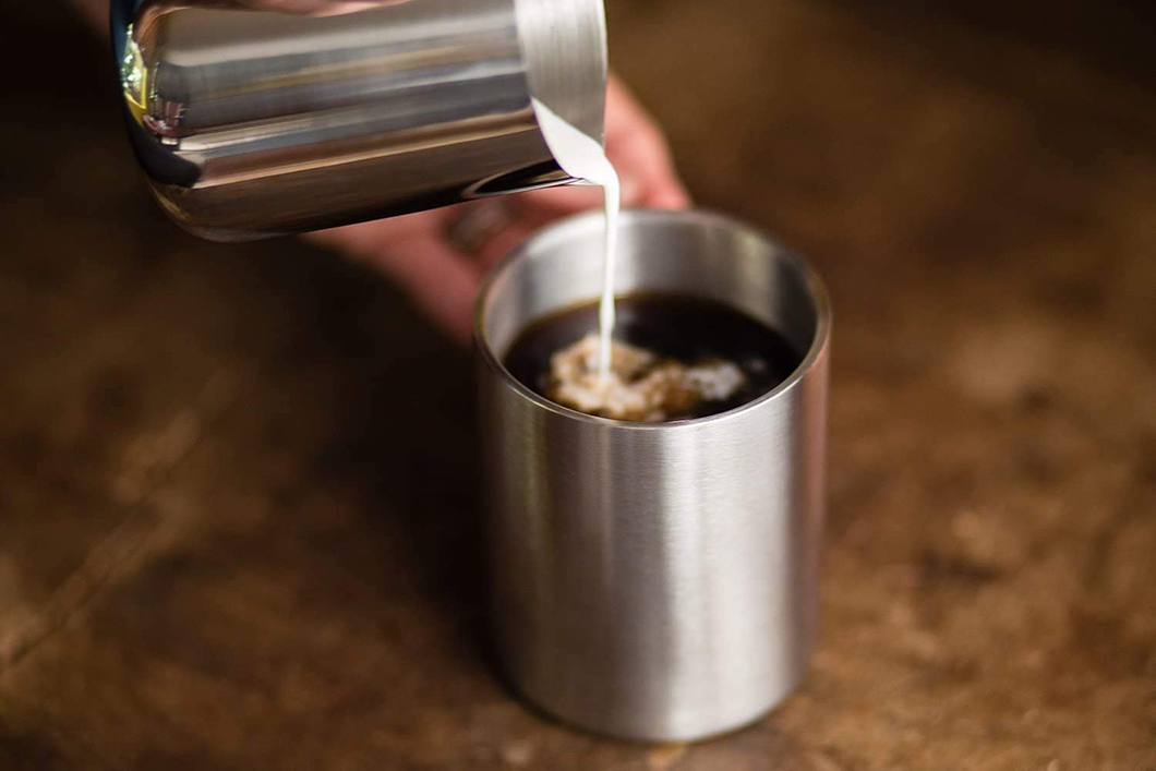 प्रमोशन के लिए थोक सस्ते स्टेनलेस स्टील कॉफी कप मग 