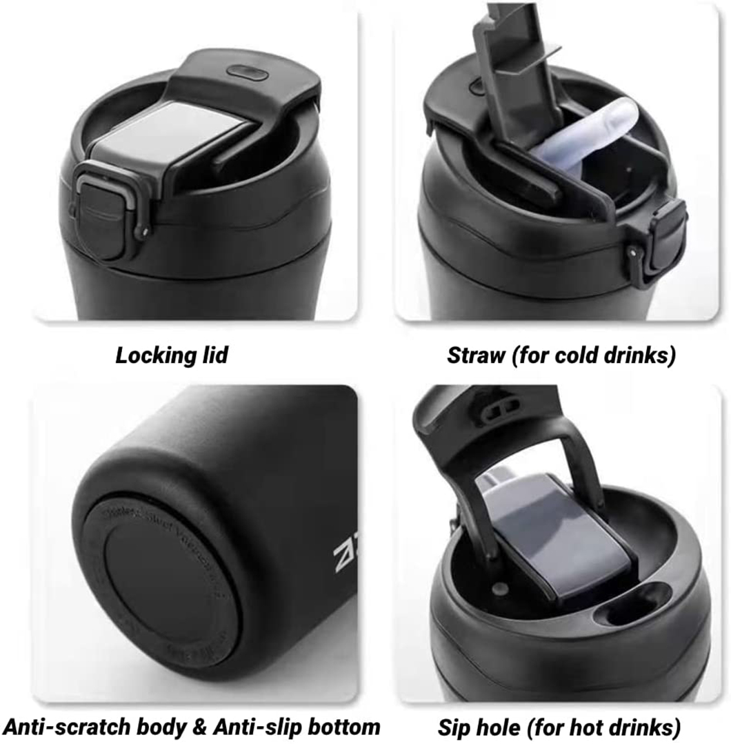 फैक्ट्री थोक स्टेनलेस स्टील पानी की बोतल कॉफी मग 