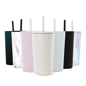 ढक्कन के साथ 12oz स्टेनलेस स्टील वैक्यूम इंसुलेटेड टम्बलर