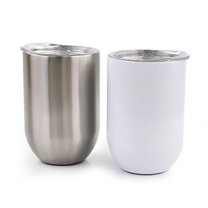 SWIG स्टेनलेस स्टील अछूता यू शेप एग टम्बलर आपूर्तिकर्ता 