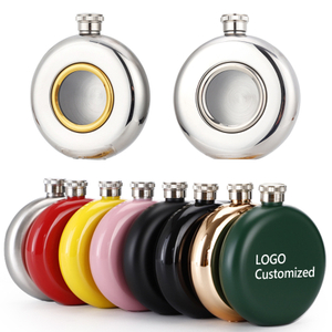 व्हिस्की रम ग्रूम्समैन के लिए थोक स्टेनलेस स्टील हिप फ्लास्क
