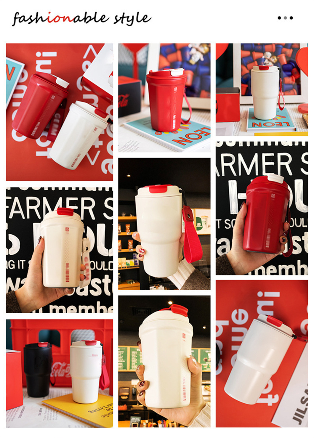 जिम गर्म स्टेनलेस स्टील अनुकूलित अछूता कप वितरक रखें