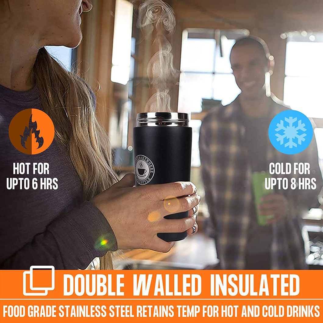 अछूता कॉफी टम्बलर