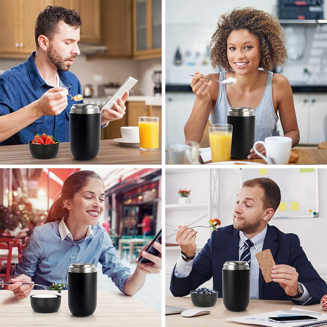 स्टेनलेस स्टील वैक्यूम इंसुलेटेड किड्स फूड जार निर्माता स्टेनलेस स्टील वैक्यूम इंसुलेटेड किड्स फूड जार निर्माता 