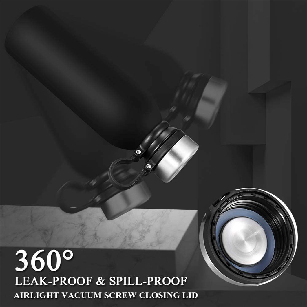 अनुकूलित स्टेनलेस स्टील थर्मल इन्सुलेशन गर्म पानी की बोतल 